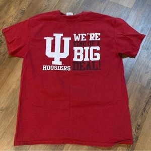 Indiana Hoosiers Women’s T-Shirt Red Size M